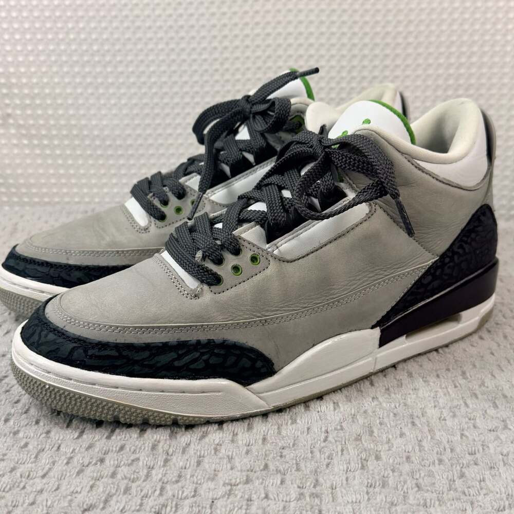 Jordan Air Jordan 3 Retro Chlorophyll 136064-006 Shoes